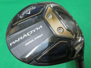 【中古】 キャロウェイ　2023　PARADYM MAX FAST　レディース　フェアウェイウッド　5W （19°） 【Ｌ】エルディオ 40 for CW　HC無し