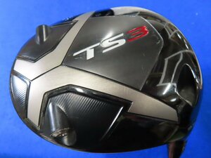 【中古・訳あり】タイトリスト　2018 TS 3 ドライバー（9.5°）【TOUR-S】TSP-110（Tsi用シャフト）★ヘッドカバーあり、レンチなし