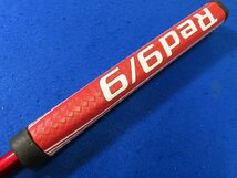 【中古・美品】キャスコ　2021　RED 9/9 WB-008　パター　ブレードタイプ【34インチ】RED 9/9 専用シャフト＜HCなし＞　_画像5