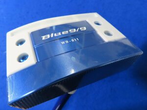 【中古・未使用品】キャスコ 2022 BLUE 9/9 WB-011 パター ボックスタイプ【34インチ】BLUE 9/9 専用シャフト ★ヘッドカバーあり