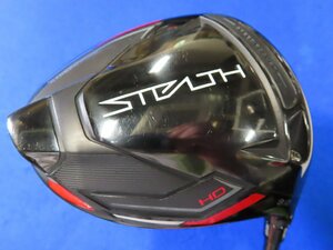 【中古】テーラーメイド　2022　STEALTH HD（ステルスエイチディー）ドライバー（9.0°）【S】TENSEI RED TM-50★HC、レンチなし