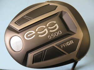 【中古】PRGR(プロギア)　2019 NEW egg 5500 (ニューエッグ5500) ドライバー （10.5°）【M-40/SR】純正カーボン ＜HCあり＞