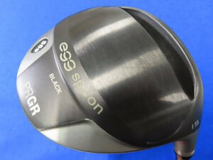 【中古】PRGR 2021 egg spoon BLACK（エッグスプーンブラック）フェアウェイウッド　3W（15°）【SR/M40】Diamana for PRGR ★HCあり