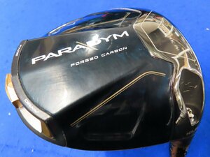 【中古】キャロウェイ　2023　PARADYM （パラダイム）ドライバー（10.5°）【SR】VENTUS TR-5 for Callaway★ヘッドカバーあり、レンチなし