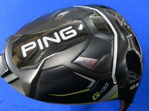 【中古】PING（ピンゴルフジャパン）2023 G-430 MAX ドライバー（10.5°）【S】ALTA J CB BLACK　★ヘッドカバー、レンチあり