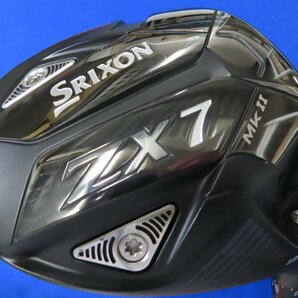 【中古】ダンロップ 2023 SRIXON ZX-7 MK-II（スリクソンZX-7マーク2）ドライバー（9.5°）【S】Diamana ZX-II60forSRIXON★HC、レンチありの画像1