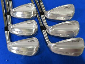 【新品・訳あり】タイトリスト　2021　T-100　アイアン　6I～PW、W（50°）　6本セット【S】NSPRO MODUS-3 TOUR-115