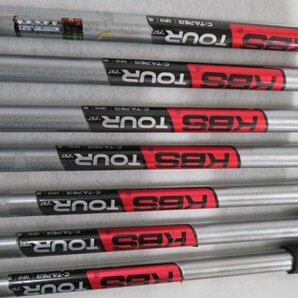 【ジャンク 中古】 在庫処分 ミズノ 2013~2016 ＭＰ-５４  アイアン ７本（４～P） Ｓ KBS TOUR C-TAPER 120の画像9