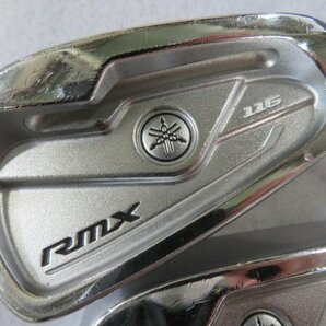 【中古】ヤマハ 2016 ＲＭＸ１１６ アイアン ６本（５～P） Ｓ NSPRO Modus3 TOUR105 グリップ混在の画像2