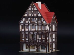 VOLLMER structure old city street. house Fischerhaus N gauge 