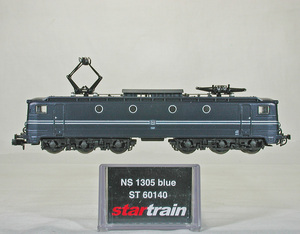 STARTRAIN #60140 ＮＳ （オランダ国鉄） １３００型電気機関車 （ダークブルー塗装）ロゴ無し 