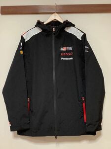 に1392 TGR TOYOTA GAZOO Racing トヨタ WRC チーム レインジャケット L ブラック 