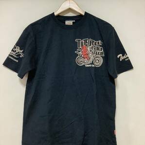 は1344 Ted Company テッドカンパニー 半袖Tシャツ 40 ネイビー バイク モーターサイクルの画像2