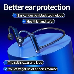 ☆骨伝導AirCondition　Bluetoothイヤホン5.3 ブルートゥースイヤホン5.3 ☆