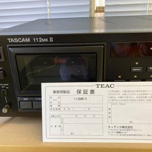 【ワンオーナー・美品】 TASCAM 112MK II カセットデッキの画像2