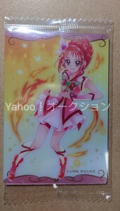 プリキュアカードウエハース8　N08　キュアルージュ　夏木りん　yes!プリキュア５GoGO！