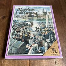 ナポレオン　Napoleon at Leizig The Battle of Nations 1813 10/14-19 1996 Clash of Arms Games 1288・18 中古　USED_画像1