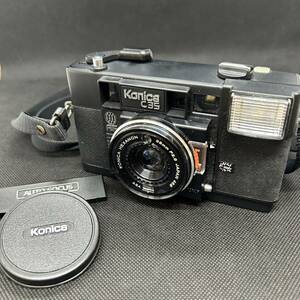 #8335A　KONICA C35 AF ピッカリコニカ　 コンパクトフィルムカメラ　 ブラック　 FOCUS Auto コニカ　シャッター音確認済　現状品