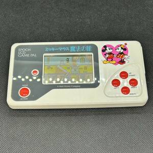 #8642 Mickey Mouse magic. pavilion EPOCH LCD GAME PAL 1989 year retro game electrification operation verification ending 