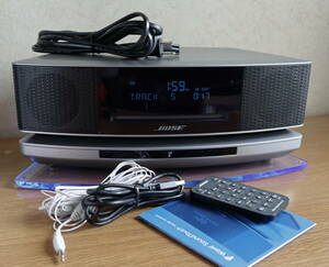 Bose ボーズ Wave SoundTouch music system IV CDプレーヤー・ラジオ Bluetooth, Wi-Fi接続・ハイレゾ対応・台座付き