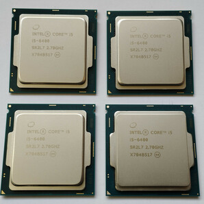 4個セット!! Intel Core i5-6400 SR2L7 2.70GHzの画像1