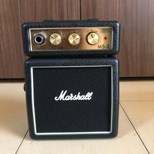 Marshall 　MS-2　ミニアンプ 　通電確認済み　　