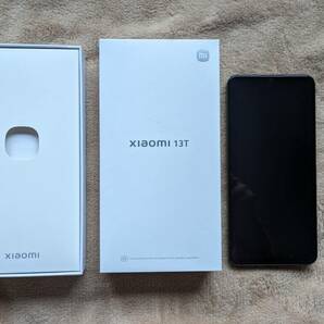 Xiaomi 13T XIG04 UQ版 256GB ブラック SIMフリー 一括購入済の画像1