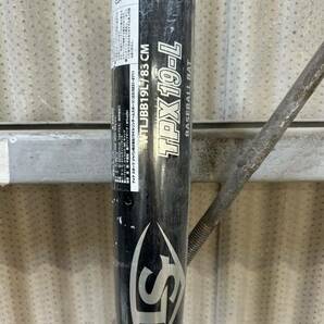 【た-4-101】100 定価¥33.000- 未使用 LOUISVILLE SLUGGER TPX96-L 金属バット 一般硬式用 86cm 710g 同封不可の画像2