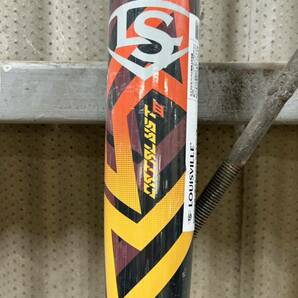 【た-4-110】100 定価¥37.400- 未使用 LOUISVILLE SLUGGER カタリストⅢ TI ボーイズリーグ小学部 コンポジット 76cm 660g 同封不可の画像2