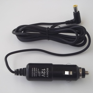 ■SONY 12V/FUSE 5A シガーソケットアダプター 電源 車載 「ナブ・ユー」 ポータブルナビ NAV-U NV-U75V付属品 新品未使用 送料350円(1)の画像1