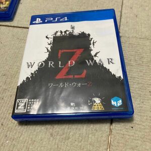 【PS4】 WORLD WAR Zジャケット汚れ