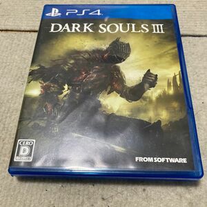 【PS4】 DARK SOULS III [通常版]ジャケット汚れ