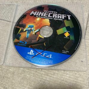 【PS4】 マインクラフト（Minecraft）ケース無し　プリント面に落書きありケース無し