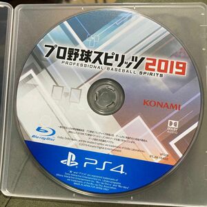 【PS4】 プロ野球スピリッツ2019ケース無し