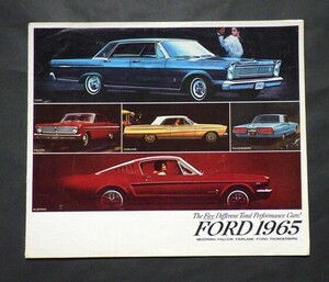  catalog America car ford general catalogue 1965 color sample attaching 