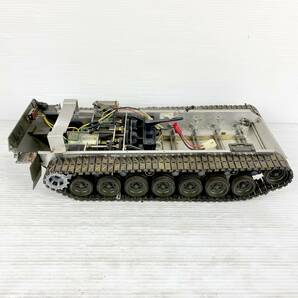 《現状品》TAMIYA/タミヤ/詳細不明/戦車/金属製シャーシ/RC/ラジコン/GR06D18EL001の画像4