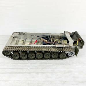 《現状品》TAMIYA/タミヤ/詳細不明/戦車/金属製シャーシ/RC/ラジコン/GR06D18EL001の画像3