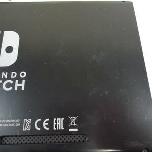 G2912 送料無料！ Nintendo Switch HAD-S-KABAA 中古品/動作確認済/箱ダメージ有/内箱欠品/全体的に傷や汚れ等の使用感有の画像2