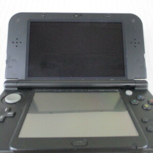 G2970 送料無料！Nintendo 3DSLL ソルガレオ・ルナアーラ ブラック 中古品 本体のみ/タッチペン有/動作確認済み/本体傷有の画像4