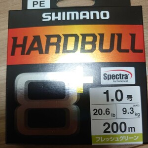 シマノ SHIMANO ハードブル 8＋ ピットブル フレッシュグリーン PE 1.0号