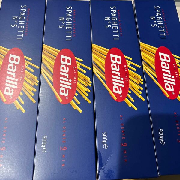 【500g×4】Barilla バリラ スパゲッティ パスタ