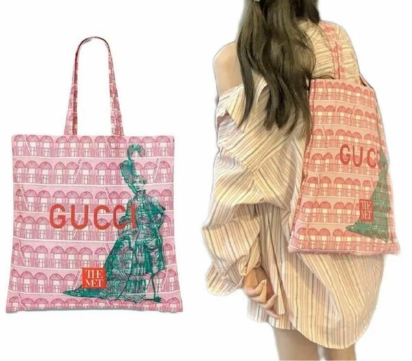 【日本未入荷】2019年メトロポリタン美術館限定販売GUCCI トートバッグ