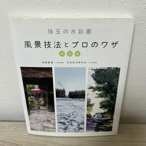 珠玉の水彩画　風景技法とプロのワザ　新装版 柴崎春通／著　水彩技法研究会／著