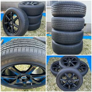 ■PRD社外18インチ18×7.5J+48★114.3+5穴225/55R18 2022年ラジアルタイヤ,アルファード ヴェルファイア,エルグランド,エリシオン等の画像10