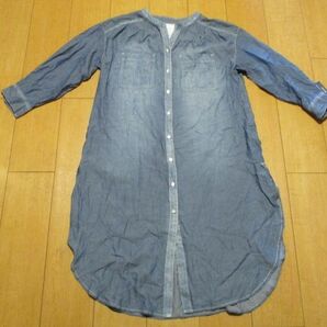 BLUE FRONCE （ブルーフロンセ）denim ワンピース サイズ38の画像1