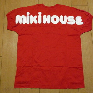 ミキハウス mikiHouse メンズ Tシャツ 赤 Lサイズの画像3