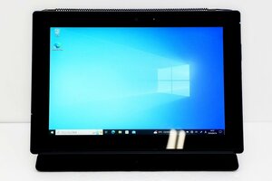 【JUNK】 1円スタート NEC PC-VKF11T1B1 拡張クレードル タッチペン付属 タブレットPC Windows10 Pro 64Bit OS起動確認のみ【tkj-02392】