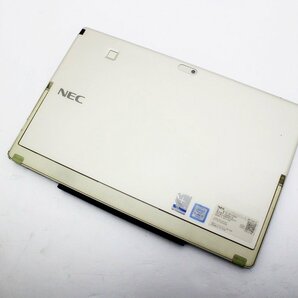 【JUNK】 1円スタート NEC PC-VKT12SGG3 Win10 Pro 64bit OS起動確認のみ タブレットPC タイプカバー スタイラスペン付属【tkj-02341】の画像3