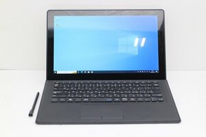 【JUNK】1円スタート NEC PC-VKT12SGG3 Windows 10 Pro 64bit OS起動確認のみ タブレットPC タイプカバー スタイラスペン付属【tkj-02356】