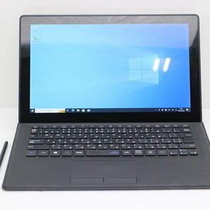 【JUNK】1円スタート NEC PC-VKT12SGG3 Windows 10 Pro 64bit OS起動確認のみ タブレットPC タイプカバー スタイラスペン付属【tkj-02356】の画像1